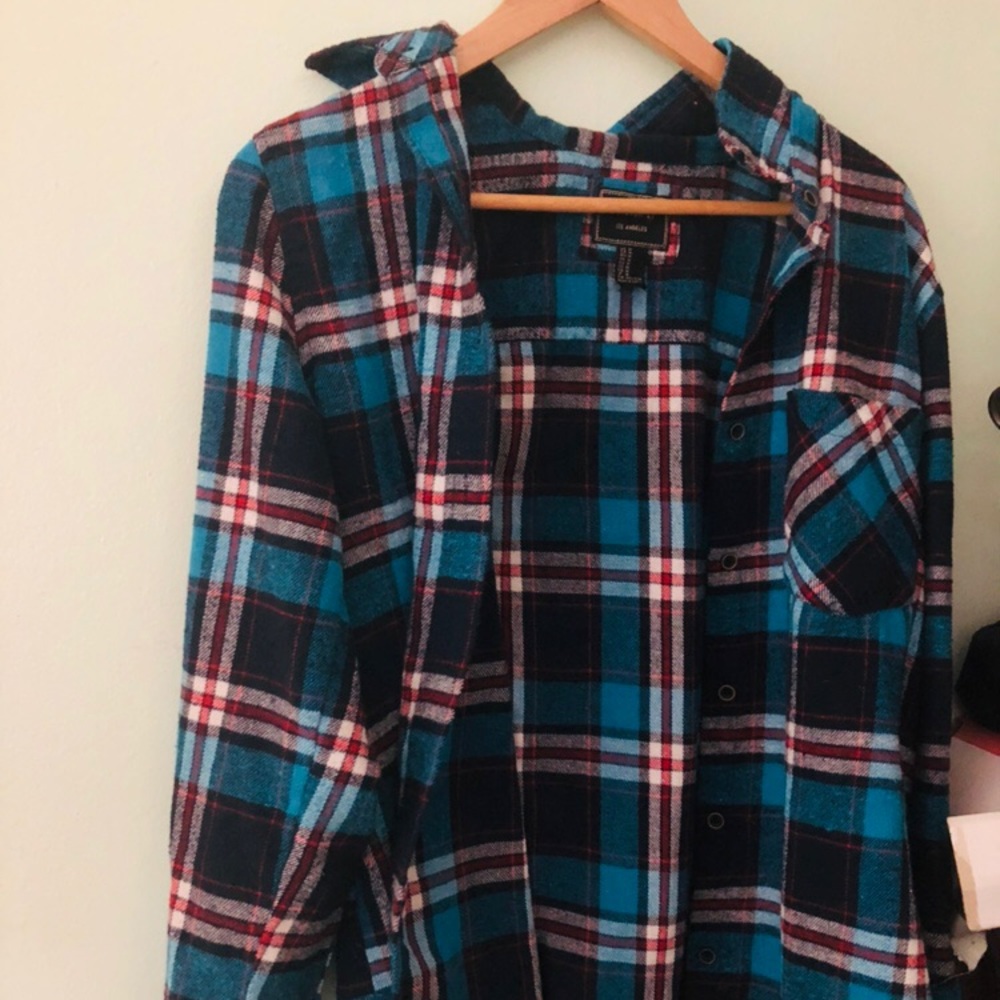 Long sleeve flannel shirt